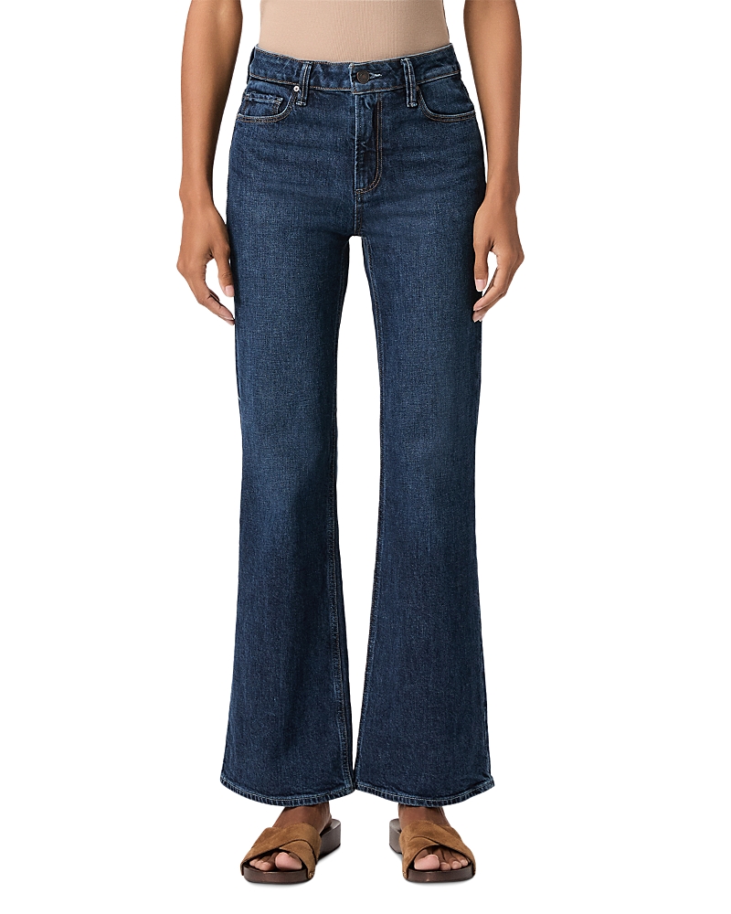 Paige Sofia Seamed Bootcut Jeans in San Gabriel