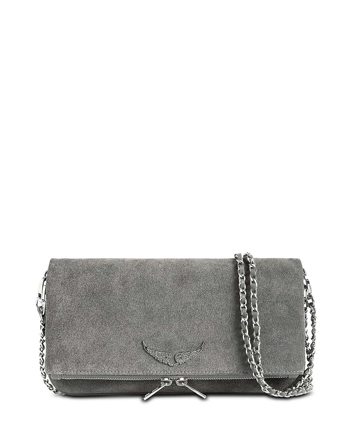 Zadig & Voltaire Rock Suede Shoulder Bag