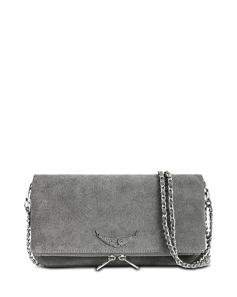 Zadig & Voltaire Rock Suede Shoulder Bag · OS
