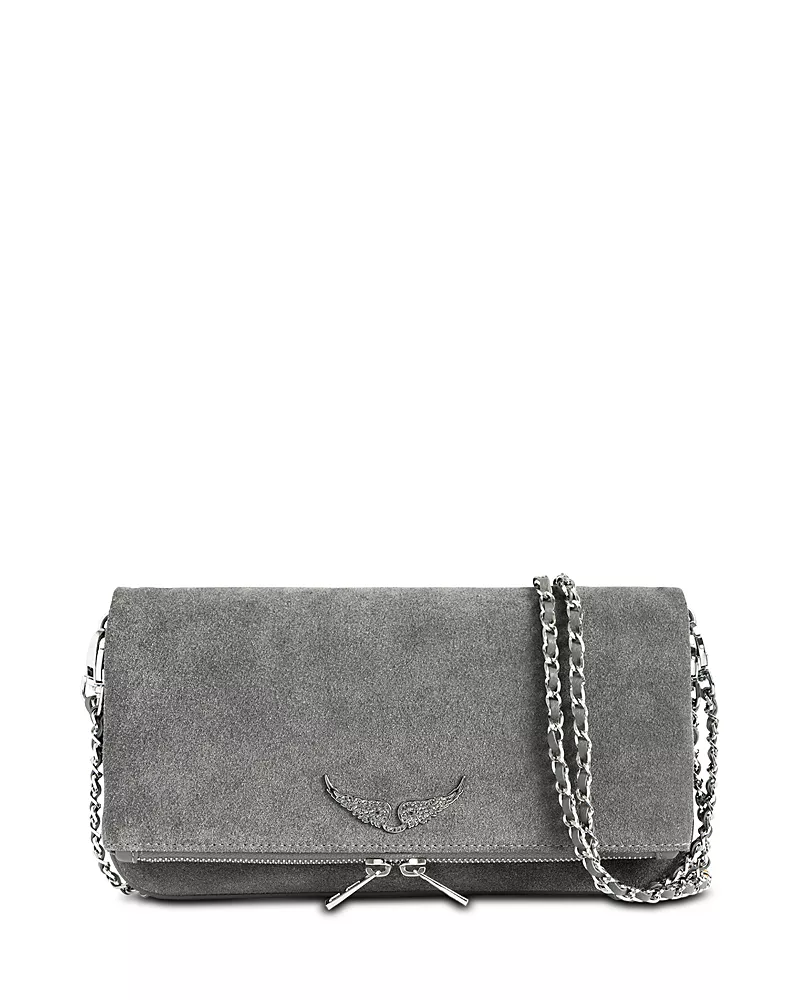 Zadig & Voltaire Rock Suede Shoulder Bag