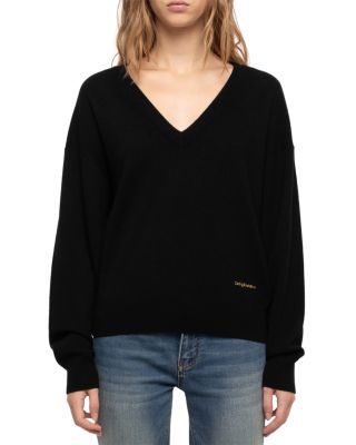 Soulu Wool & Cashmere V Neck Sweater