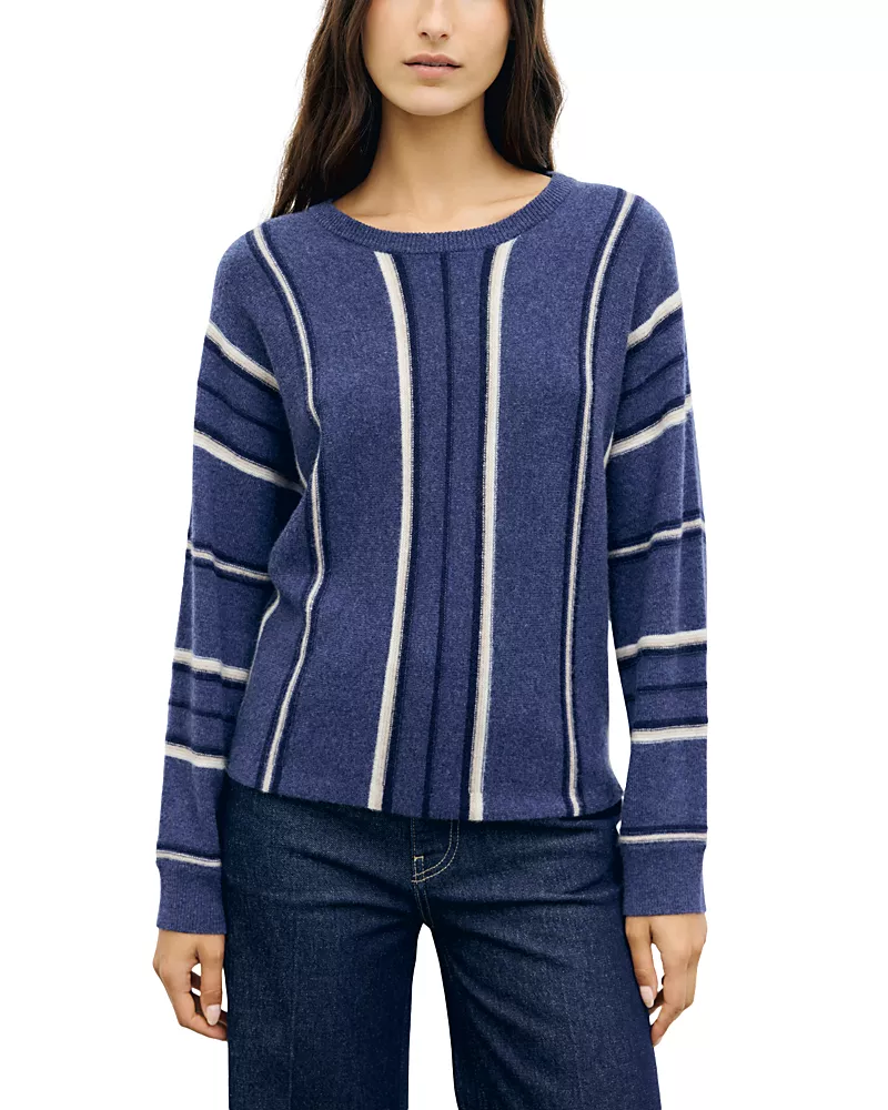 Gerard Durel Ricki Cashmere Striped Sweater
