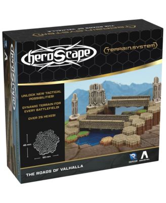  Heroscape Roads of Valhalla Terrain Expansion, Ages 14+