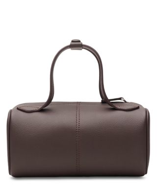 Jane Structured Faux Leather Top Handle Bag