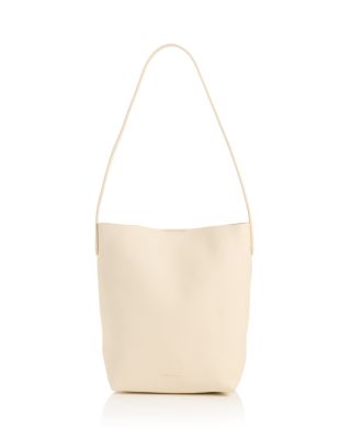 Small Everyday Cabas Leather Shoulder Bag