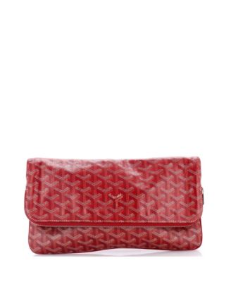   Saint Marie Clutch Coated Canvas