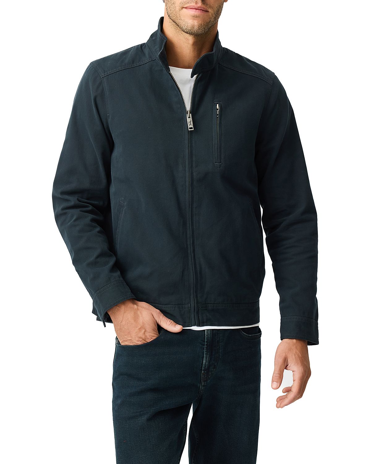 Rodd & Gunn Armitage Cotton Twill Harrington Jacket