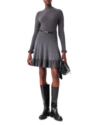 Ritalia Gradient Ribbed Knit Dress - thumbnail 2