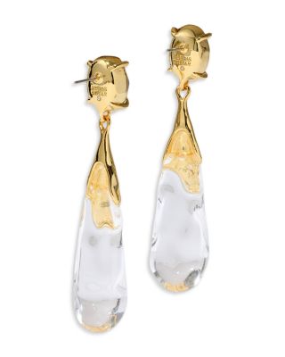 Bonbon Crystal Tear Shape Drop Earrings