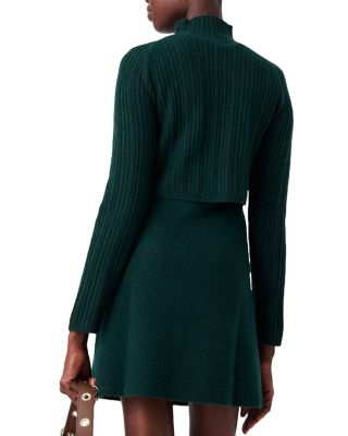Ritorsa Layered Sweater Mini Dress - thumbnail 4