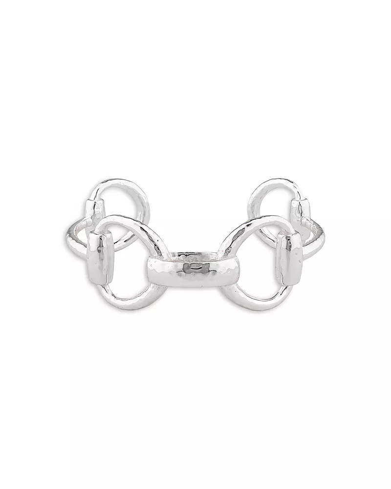 Capucine De Wulf Equestrian Snaffle Bit Cuff Bracelet