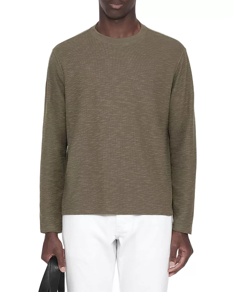 Allsaints Abel Cotton Long Sleeve Tee