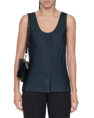 Milla Sleeveless Button Front Top