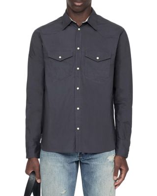 Kenil Cotton Pocket Western Shirt