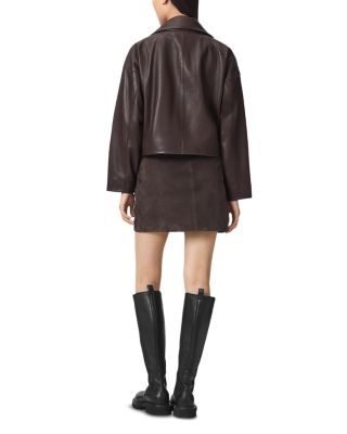 Renai Suede Mini Skirt - thumbnail 4