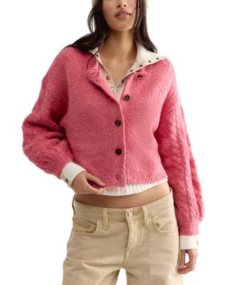 Thistle Button Front Cardigan Sweater