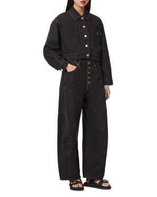 Blink Cotton Denim Cropped Jacket