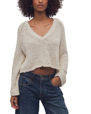 Heartland Cotton V Neck Sweater 