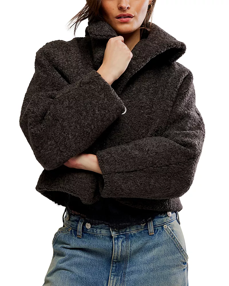 Free People Softest Touch Teddy Jacket