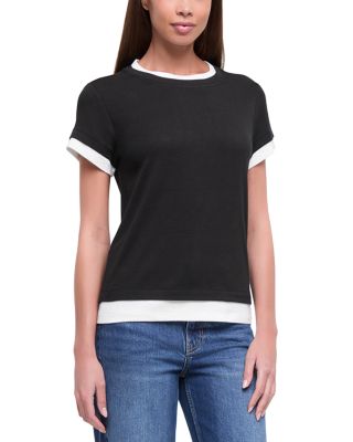 Veronica Layered Short Sleeve Tee