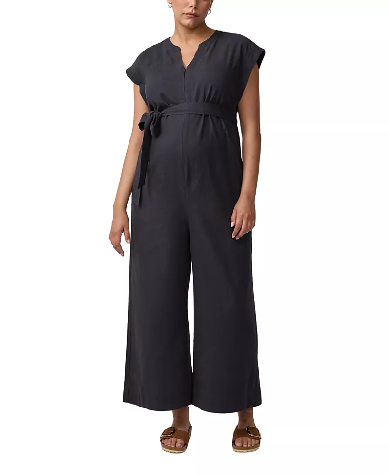 Ingrid & Isabel Woven Maternity Jumpsuit