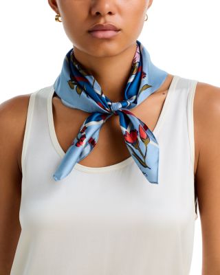 Cottage Bouquet Silk Scarf