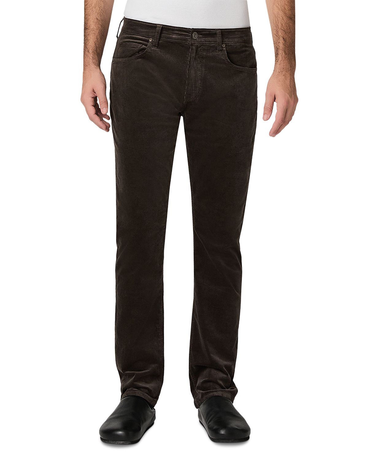 Paige Federal Cotton Blend Slim Straight Fit Pants