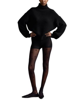 Pony Print Sheer Tights - thumbnail 2