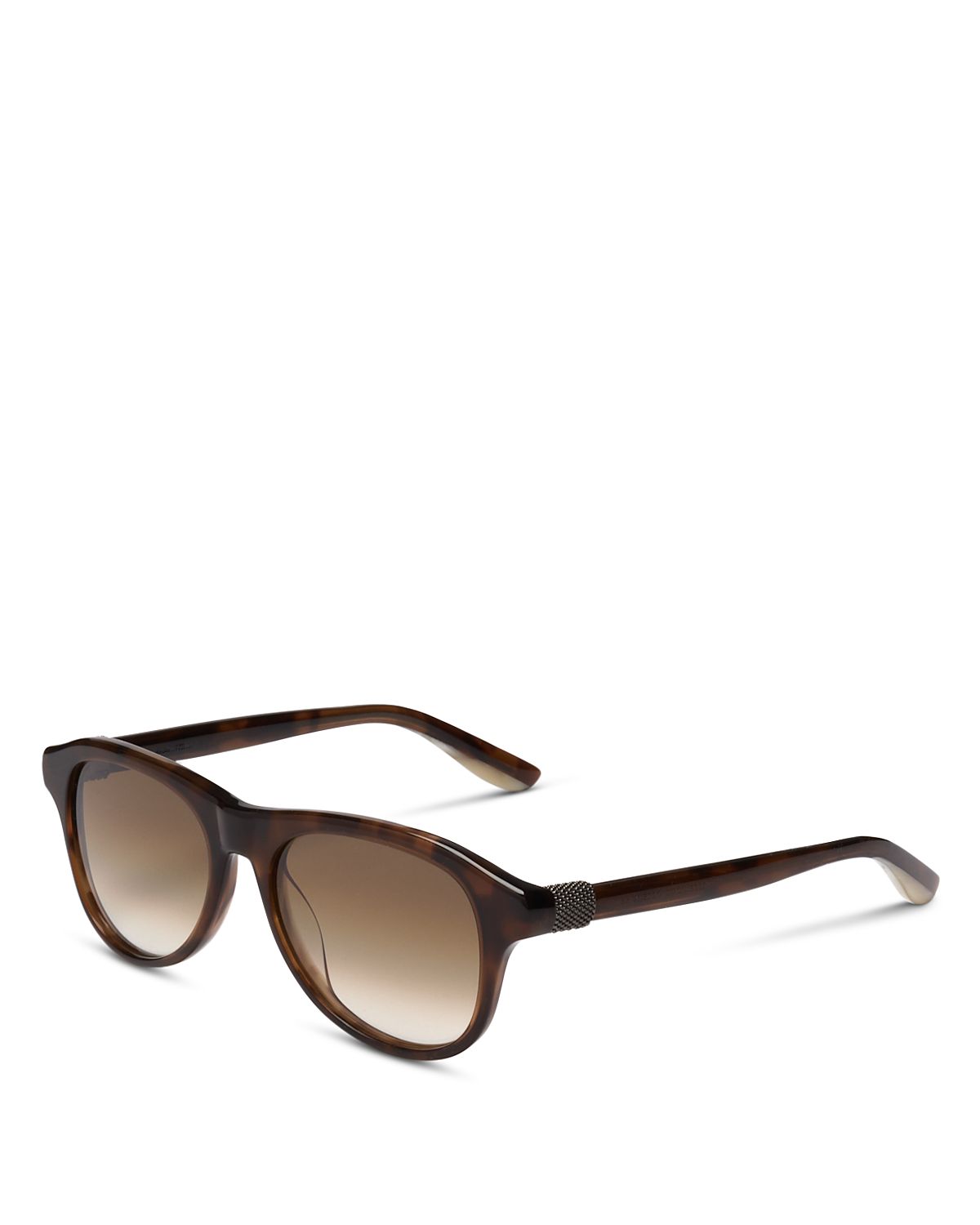 Brunello Cucinelli Aviator Sunglasses, 53mm