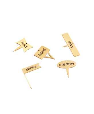  Luxe Cheese Markers, Set of 5