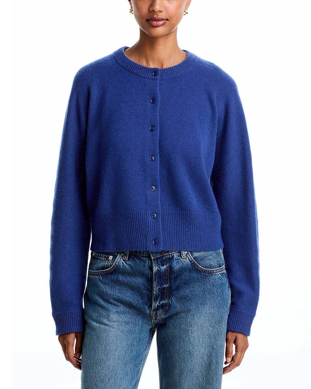 Aqua Cashmere Dolman Sleeve Cardigan - Exclusive