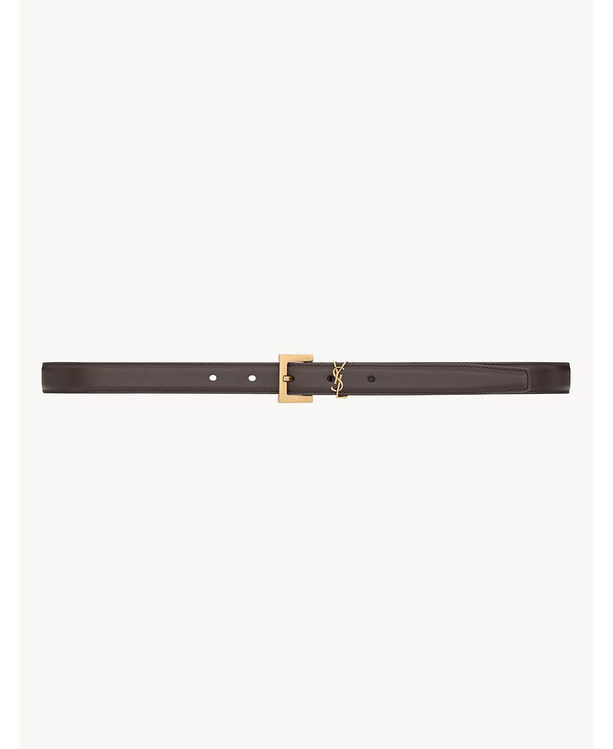 Saint Laurent Cassandre Thin Belt