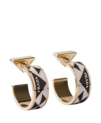  Enameled Metal Earrings