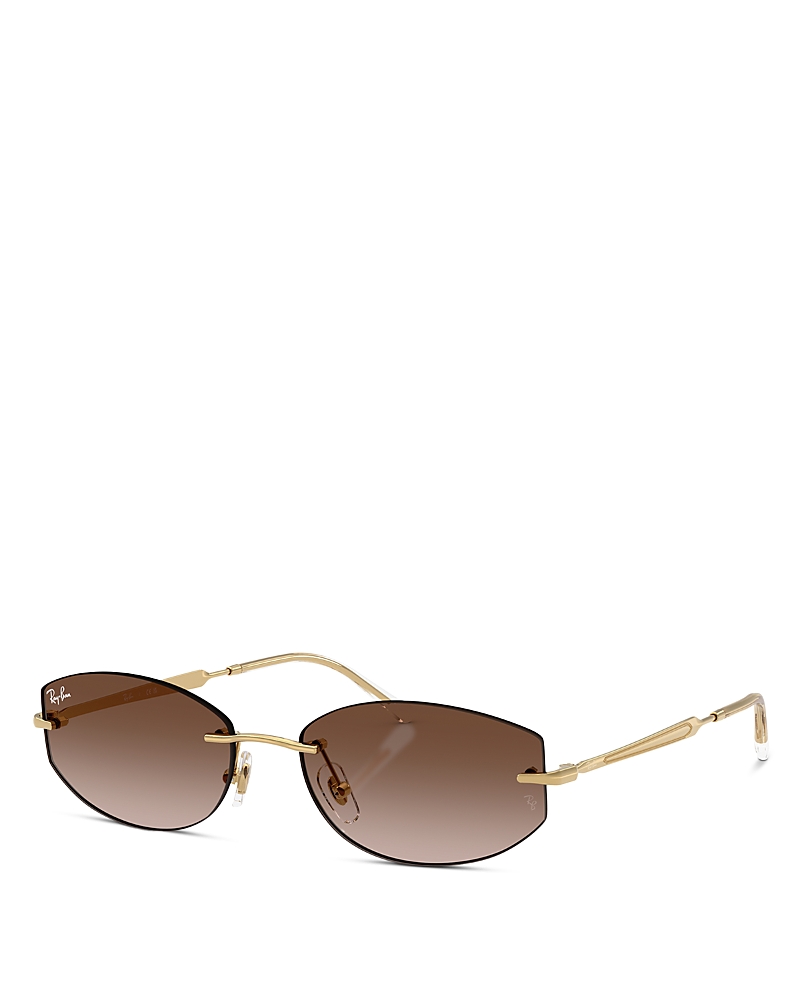 Ray-ban Oval Sunglasses, 55mm · OS