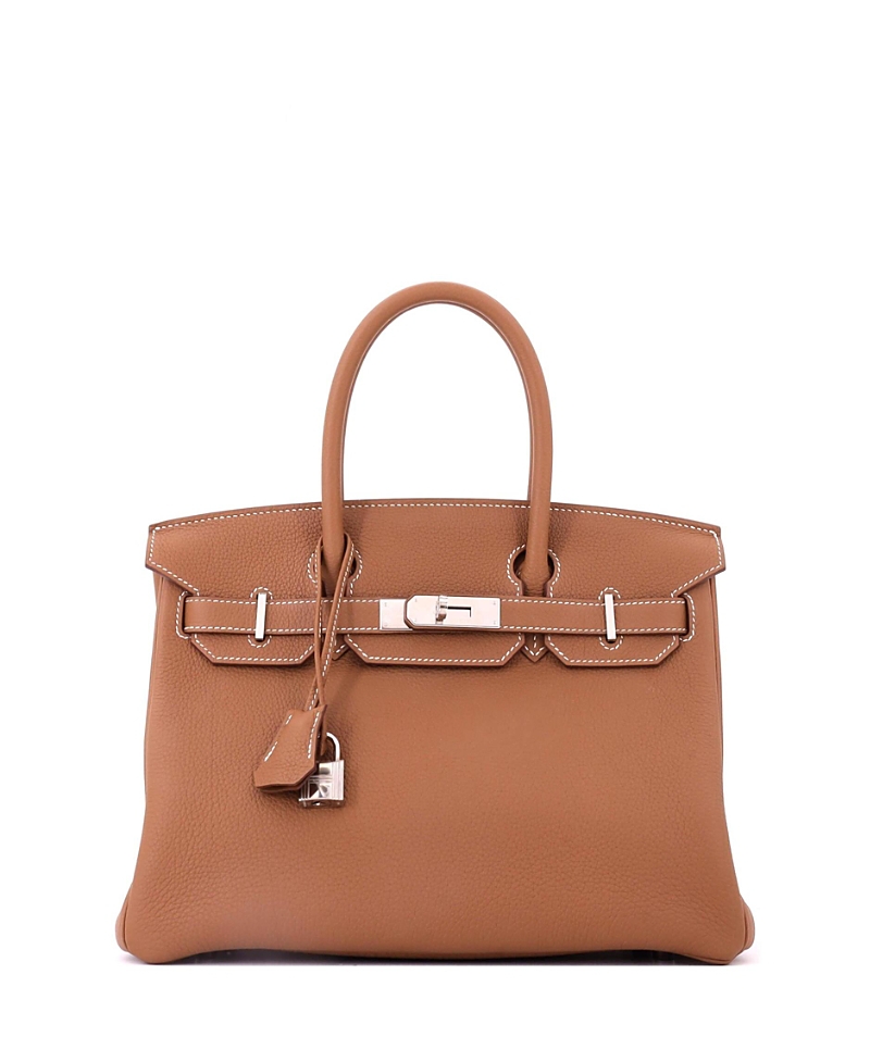 Pre-Owned HERMES Birkin 30 Togo Leather Satchel