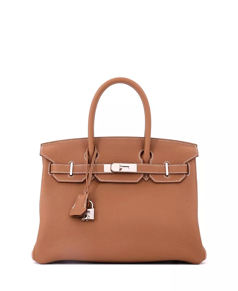 Pre-Owned HERMES Birkin 30 Togo Leather Satchel
