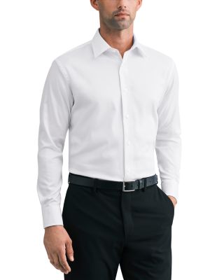 Regular Fit Cotton Stretch Dress Shirt - Exclusive