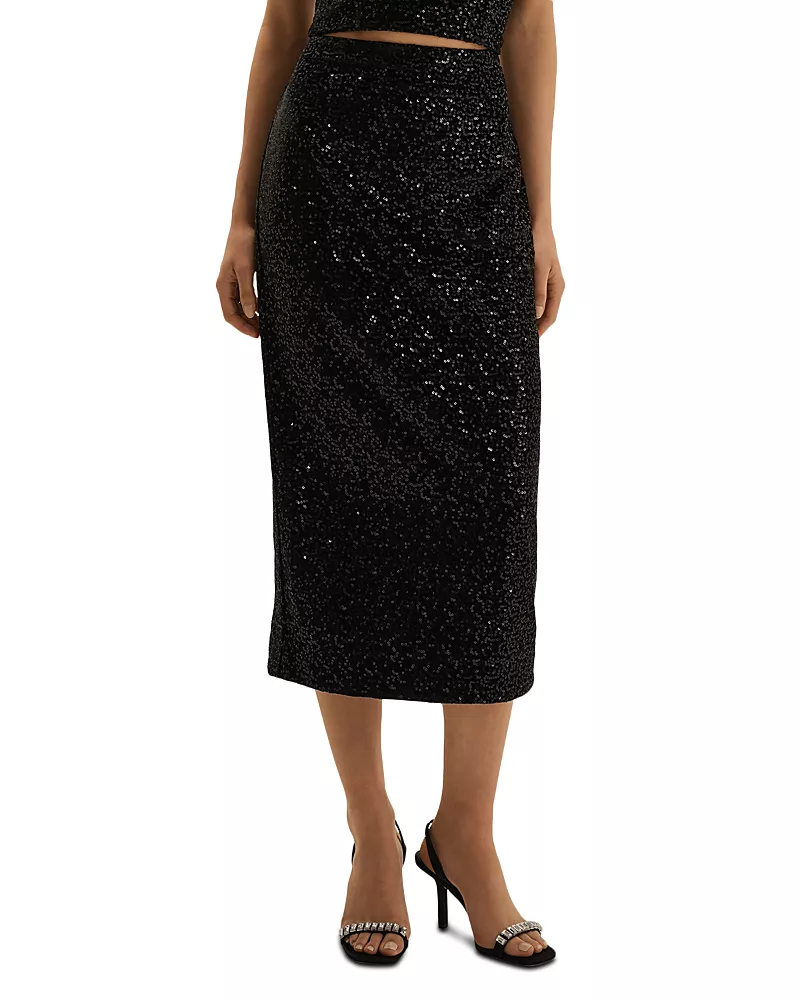 Favorite Daughter The Out Of Your League Sequin Skirt