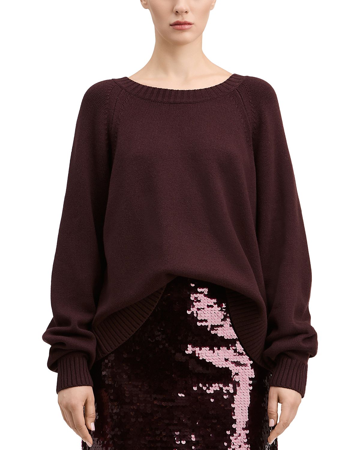 Derek Lam Miles Wool & Cashmere Relaxed Sweater