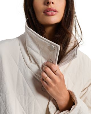 Monterey Quilted Funnel Neck Jacket - thumbnail 5