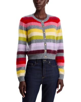 Cyndi Striped Cardigan Sweater