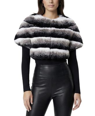  Faux Fur Chinchilla Stole