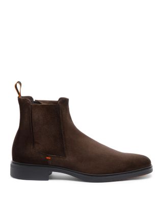 Men's Suede Chelsea Boots