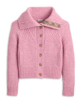 Girls' Check Knit Cardigan – Little Kid, Big Kid
