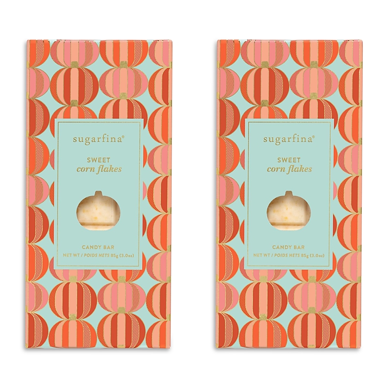 Sugarfina Pumpkin Sweet Corn Flakes Candy Bar Duo