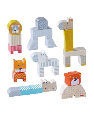 Animal Parade Wooden Blocks 25 Piece Set - Age 18 Mo+