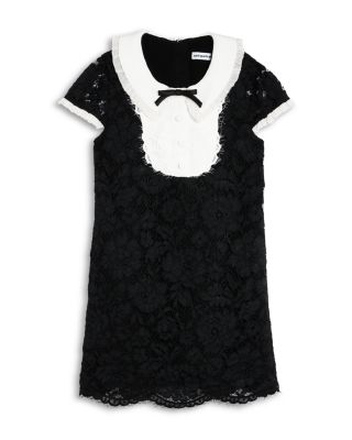 Girls' Lace Bib Dress, Little Kid, Big Kid - Exclusive