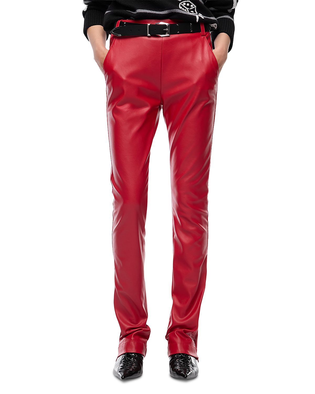 Pinko Pereschia Coated Trousers