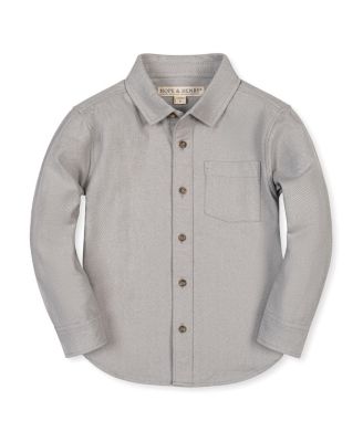 Boys' Organic Long Sleeve Flannel Shirt - Little Kid, Big Kid