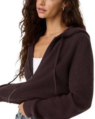 Emilie Cashmere Zippered Hoodie - thumbnail 10